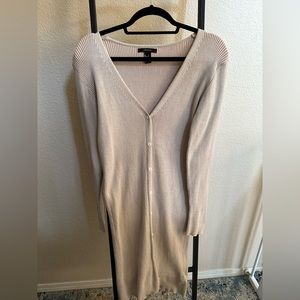 Forever 21- Tan Sweater Dress